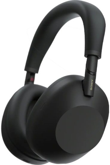 אוזניות קשת Over-Ear אלחוטיות עם ביטול רעשים Sony WH-1000XM6 - צבע שחור