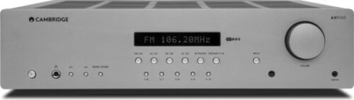 מגבר סטריאו משולב חיבור אלחוטי Cambridge Audio AXR100 - צבע אפור