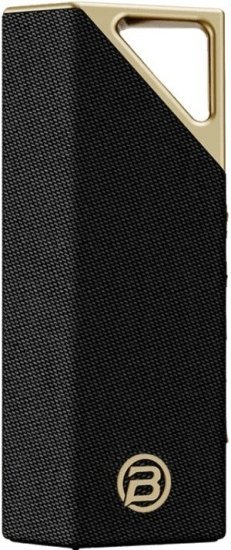 רמקול Bluetooth אלחוטי נטען BUGANi Brief 28W - צבע שחור וזהב