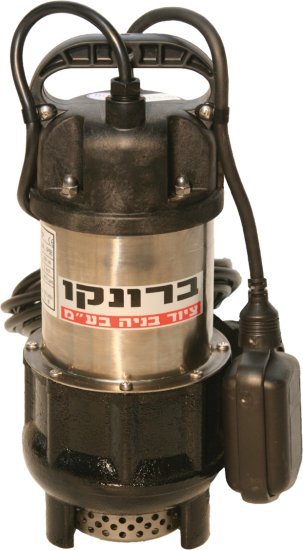 מציאון ועודפים - משאבה טבולה למים 300 ליטר לדקה BRONCO BAV-400SA 400W