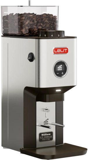מטחנת קפה מנירוסטה Lelit William