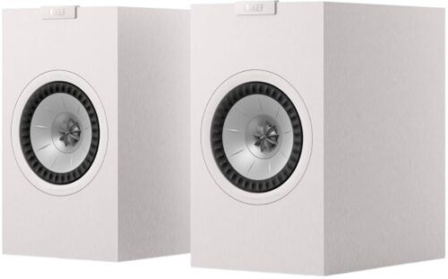 זוג רמקולים מדפיים KEF Q1 Meta Compact - צבע לבן