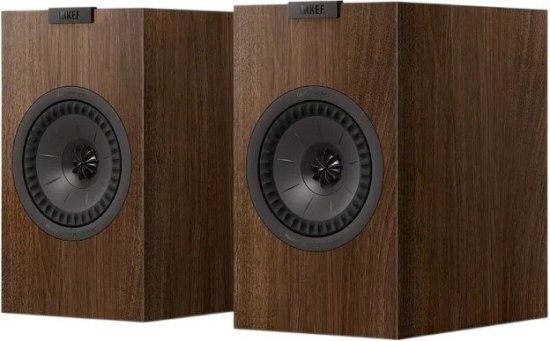זוג רמקולים מדפיים KEF Q1 Meta Compact - צבע אגוז
