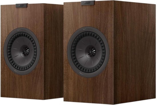 זוג רמקולים מדפיים KEF Q3 Meta Compact - צבע אגוז