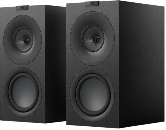 זוג רמקולים מדפיים KEF Q Concerto Meta Compact - צבע שחור