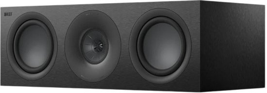 רמקול ערוץ מרכזי תלת-כיווני KEF Q6 Meta LCR - צבע שחור