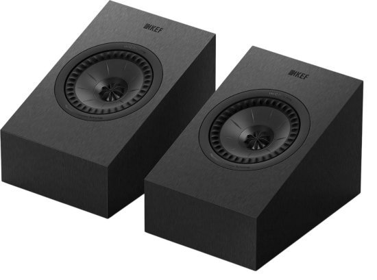 זוג רמקולים אחוריים KEF Q8 Meta Compact - צבע שחור