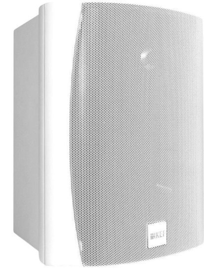 זוג רמקולים חיצוניים עמידים למים KEF Ventura 5 - צבע לבן