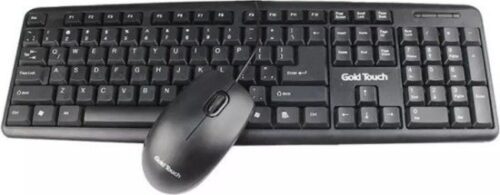סט מקלדת ועכבר חוטיים Gold Touch KYM300
