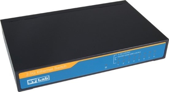 מתג 8 יציאות STLab Multi-Gigabit 10/100/1000 / 2500Mbps