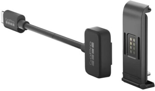 ערכת דלת סוללה מגנטית וכבל חשמל Contacto למצלמות GoPro HERO13/12 / 11 Black