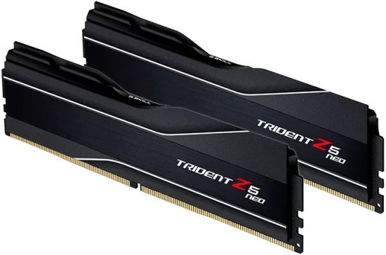זיכרון למחשב G.Skill Trident Z5 NEO 2x32GB DDR5 6000Mhz CL30 - שחור