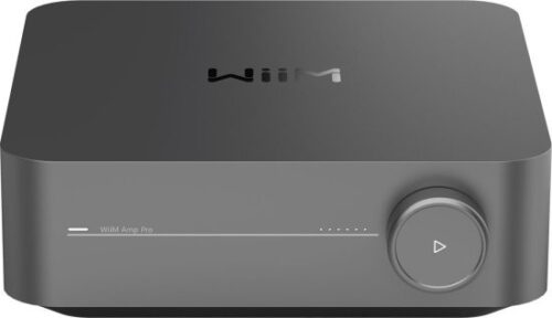 סטרימר מוסיקה עם מגבר WiiM AMP Pro - צבע אפור כהה