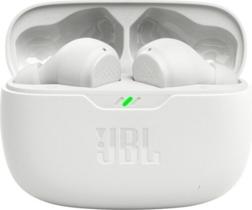 אוזניות True Wireless אלחוטיות JBL Wave Beam - צבע לבן