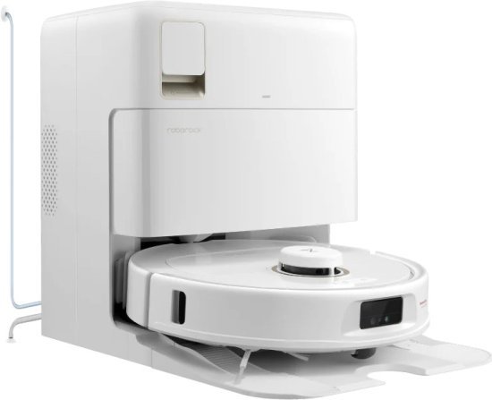 מציאון ועודפים - ‏שואב אבק רובוטי עם מערכת מילוי וריקון אוטומטיים Roborock QRevo MaxV  - צבע לבן