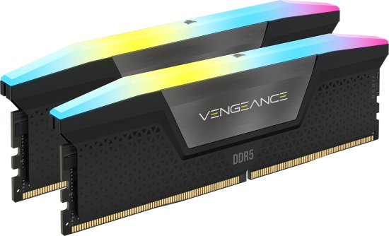 זיכרון למחשב Corsair Vengeance RGB 2x48GB DDR5 6000 MT / s CL36 Grey