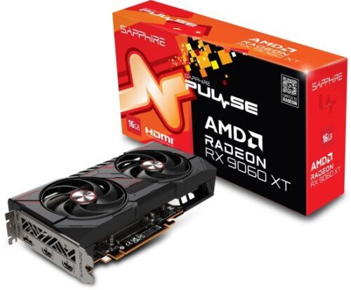 כרטיס מסך Sapphire Radeon RX 9060 XT PULSE 16GB GDDR6