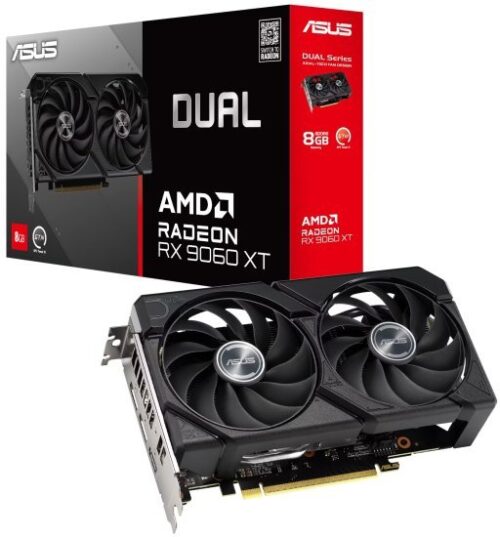 כרטיס מסך ASUS DUAL Radeon RX 9060 XT 8G GDDR6