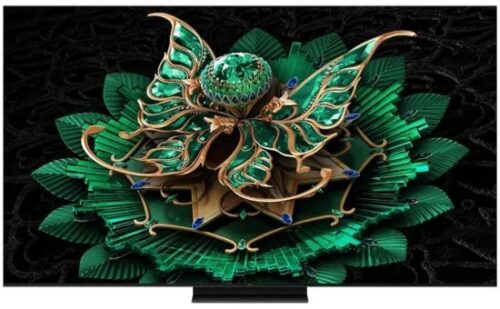 טלוויזיה חכמה 85 אינץ' TCL Premium 4K QLED-MiniLED Google TV 85C7K - מערכת שמע B&O