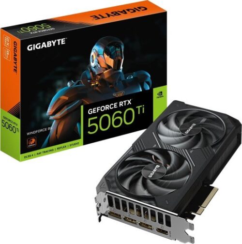 כרטיס מסך GIGABYTE RTX 5060 Ti WINDFORCE 8GB GDDR7