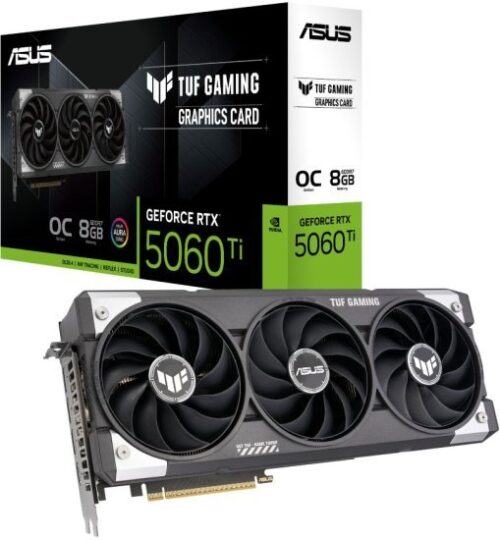 כרטיס מסך Asus TUF Gaming RTX 5060 TI OC 8GB GDDR7