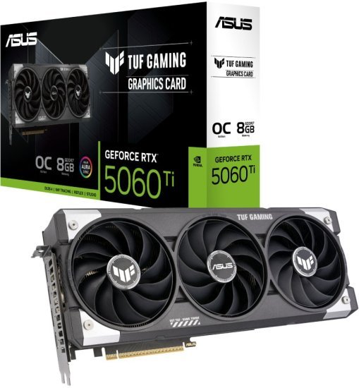 כרטיס מסך Asus TUF Gaming RTX 5060 TI OC 8GB GDDR7