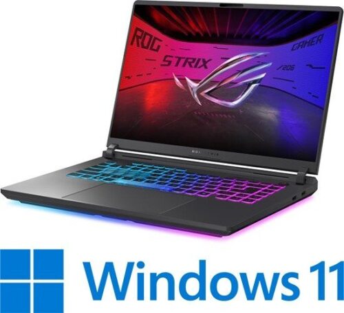 מחשב נייד Asus ROG Strix G16 (2025) G615JHR-RV010W - צבע Volt Green - תיק ROG כלול בתוך האריזה כמתנה!
