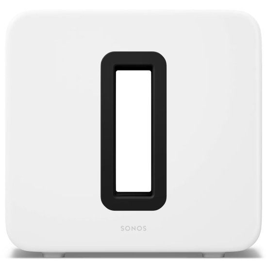 סאבוופר חכם דגם Sub 4 מבית Sonos - צבע לבן