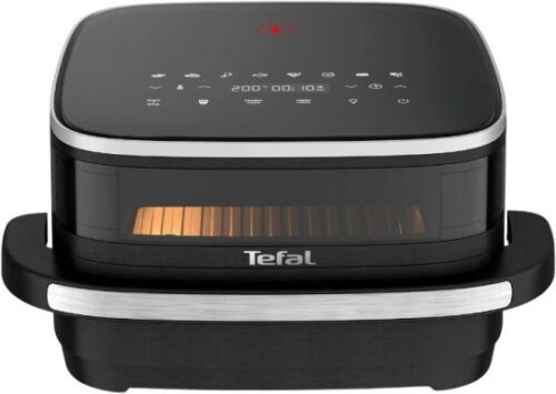 סיר בישול בריא Tefal FW4018G0 Easy Fry XL 2200W - שחור / נירוסטה