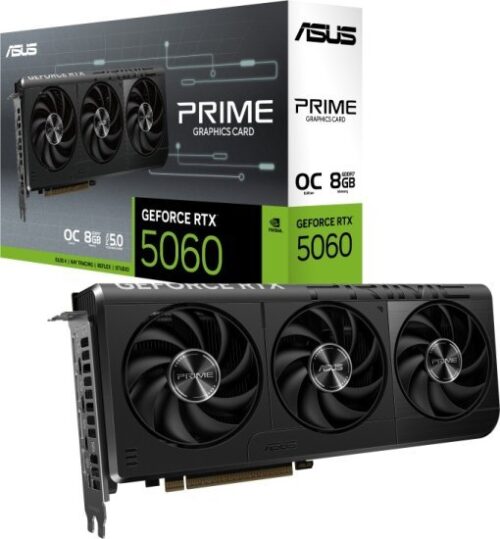 כרטיס מסך Asus PRIME RTX 5060 8GB GDDR7 OC