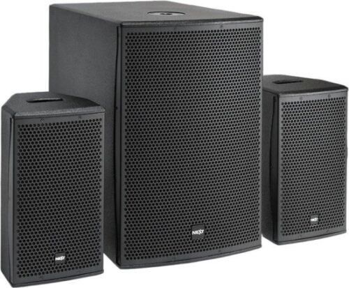 מערכת הגברה ניידת NEXT FLEXi 15 - צבע שחור