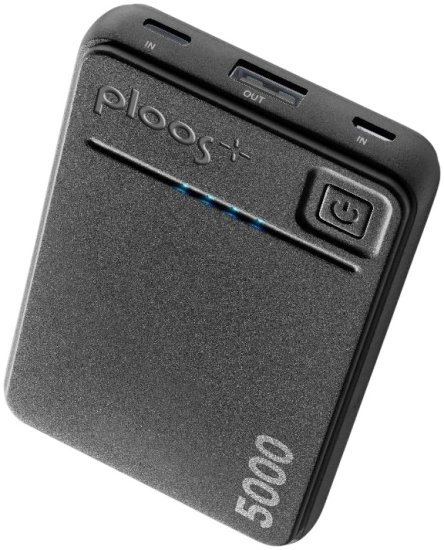392351_b_1.jpg סוללת גיבוי 5000mAh USB-C כולל כבל USB-A ל-USB-C מבית Ploos
