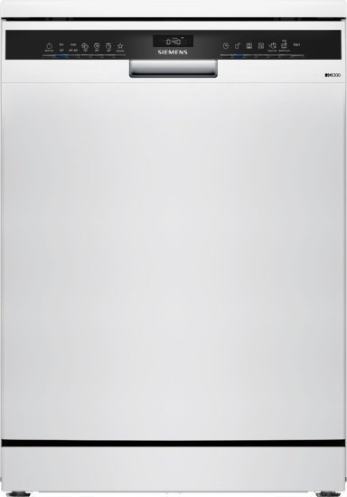מדיח כלים עומד רחב 60 ס''מ Siemens IQ300 SN23EW03KE - צבע לבן - תוצרת אירופה - יבואן רשמי BSH