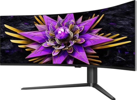 מסך מחשב גיימינג קעור ''TCL 57R94 Dual QD-Mini LED VA DUHD 57