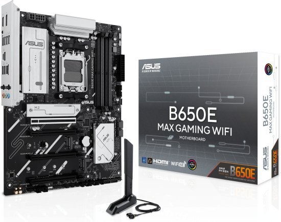 לוח אם ASUS B650E MAX GAMING WIFI AM5 AMD DDR5