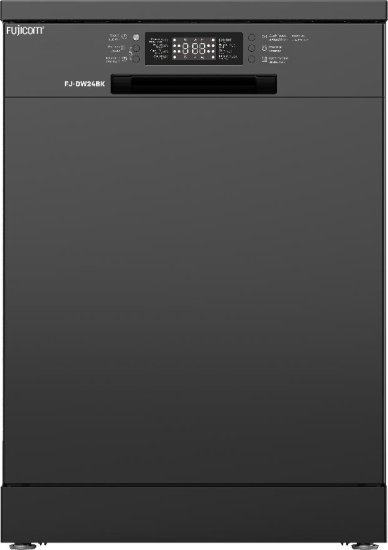 מדיח כלים רחב עומד 60 ס''מ דגם FJ-DW24BK מבית Fujicom - שחור