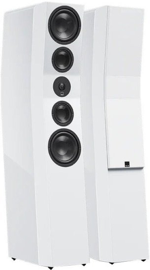 זוג רמקולים רצפתיים Ultra Evolution Titan מבית SVS - צבע לבן מבריק