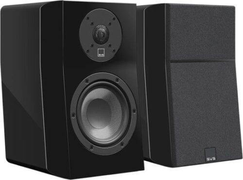 זוג רמקולים מדפיים Ultra Evolution Nano מבית SVS - צבע שחור מבריק