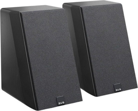 זוג רמקולים מדפיים Ultra Evolution Elevation מבית SVS - צבע עץ שחור