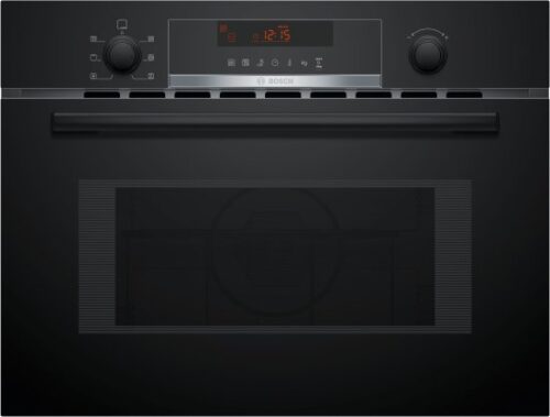 תנור בנוי משולב מיקרוגל 44 ליטר 5 תוכניות Bosch Serie 4 CMA583MB0 - צבע שחור - אחריות יבואן רשמי BSH