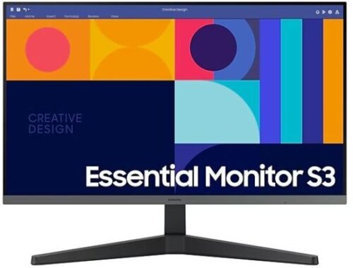 מסך מחשב ''Samsung Essential S3 S33GC S27C330GAM FHD IPS 27