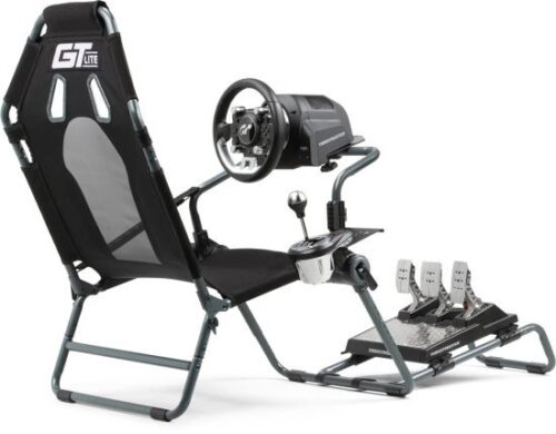 396365_b_1.jpg כיסא סימולטור מירוצים מתקפל GT Lite מבית Next Level Racing - צבע קרבון אפור