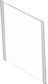 396737_b_1.jpg פאנל צדדי מזכוכית למארזי מחשב סדרת Corsair FRAME 4000D - צבע לבן