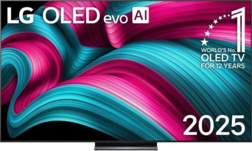 טלוויזיה חכמה LG OLED 83'' evo AI C5 4K 144Hz OLED83C56LA