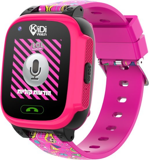 שעון חכם לילדים 4G עם סים מובנה L.O.L - Kidiwatch
