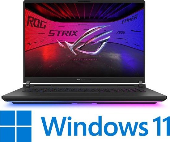 מחשב נייד Asus ROG Strix SCAR 18 (2025) G835LX-SA053W - צבע Off Black - עכבר ROG Gladius III, תיק ROG וספק כוח Type-C כלולים בתוך האריזה כמתנה!