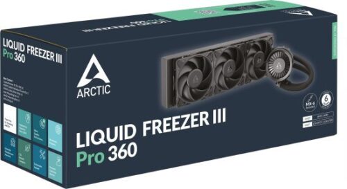 398954_b_1.jpg קירור נוזלי למעבד Liquid Freezer III Pro 360 מבית Arctic - צבע שחור
