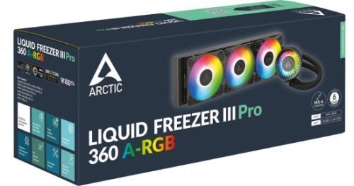 398985_b_1.jpg קירור נוזלי למעבד Liquid Freezer III Pro 360 A-RGB מבית Arctic - צבע שחור