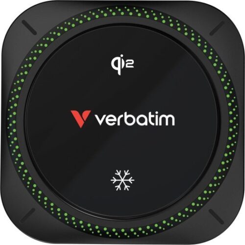 מעמד טעינה אלחוטית מגנטי לרכב Charge n Drive Qi2 מבית Verbatim