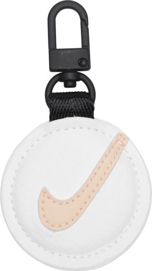 כיסוי מחזיק מפתחות ל-Apple AirTag מבית Nike - צבע קרם